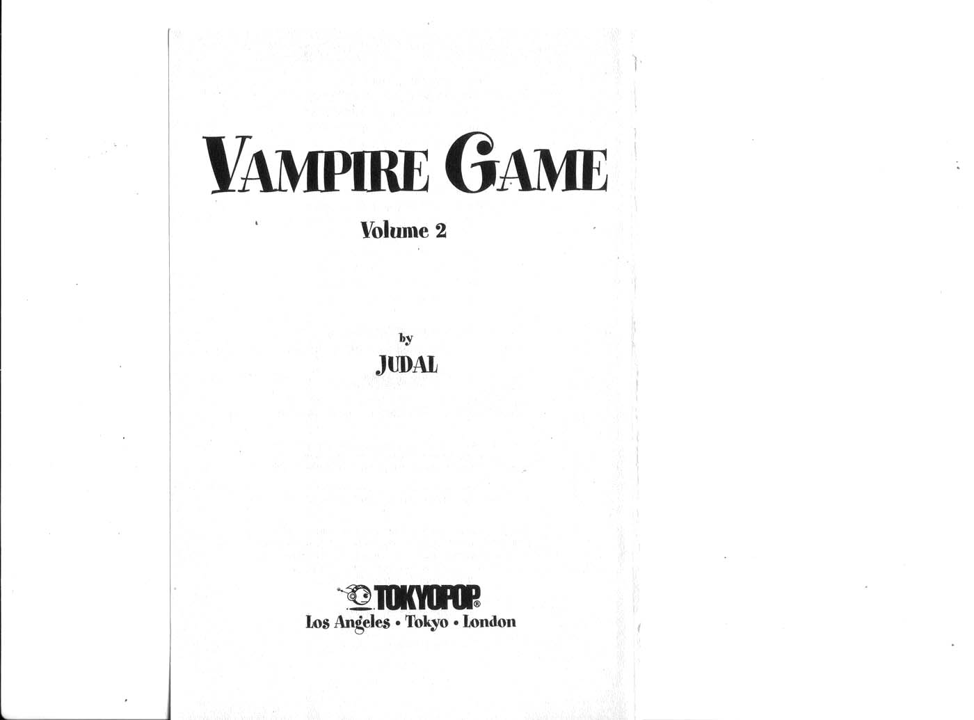 Vampire Game La Naan Act 1 第2页