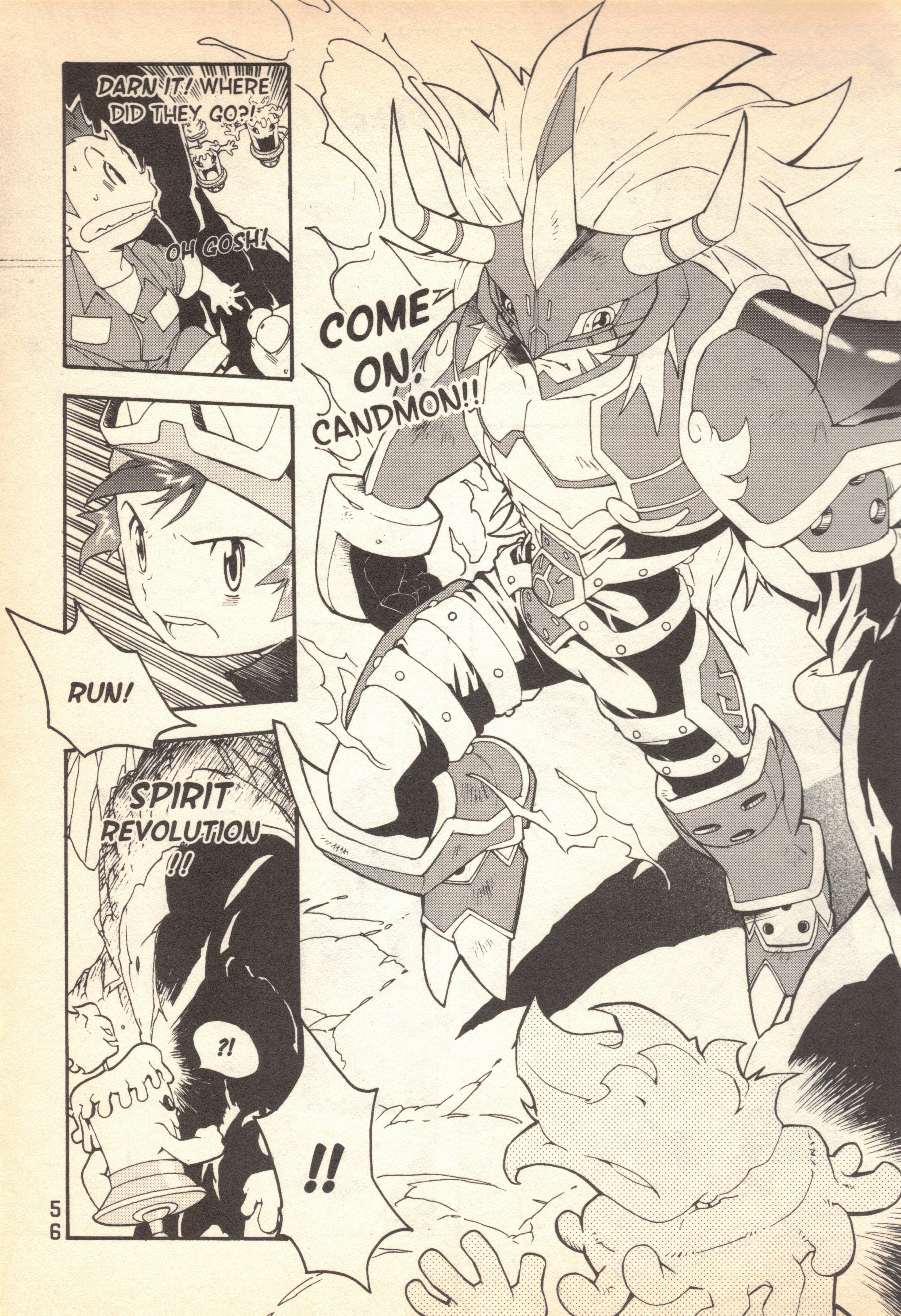 Digimon 04: Infinite Zone Chackmon's Ice Evolution 第8页