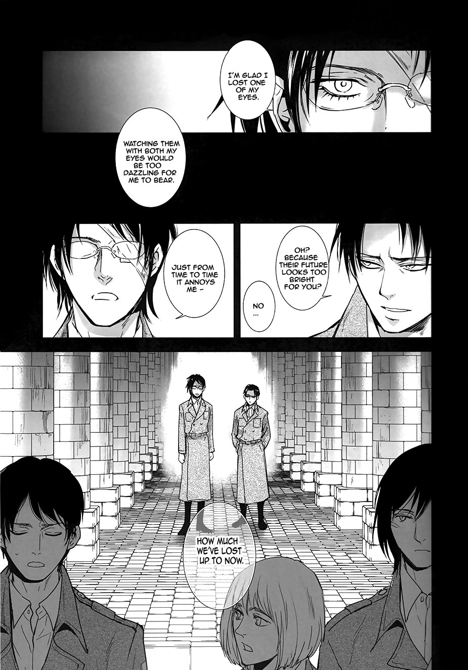 Shingeki no Kyojin - Dear Darkness (Doujinshi) 第4页