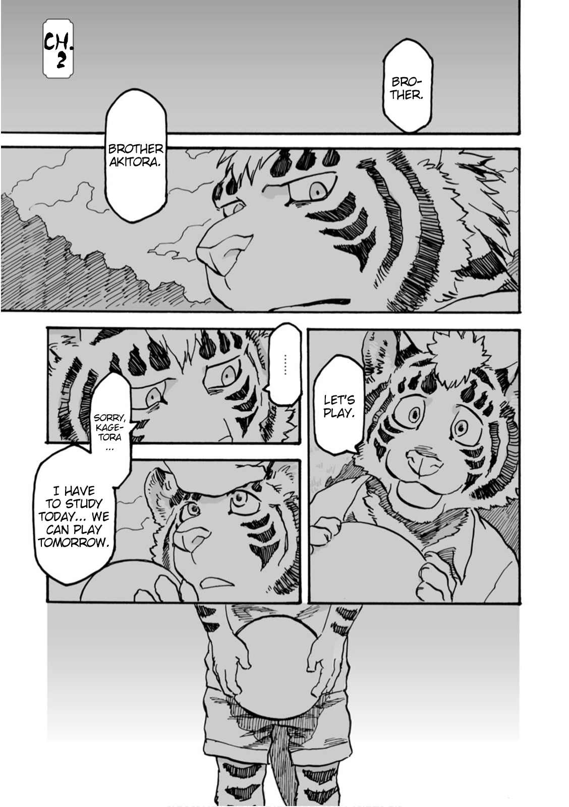 Ramen Wolf and Curry Tiger Today Will Be Curry 第2页