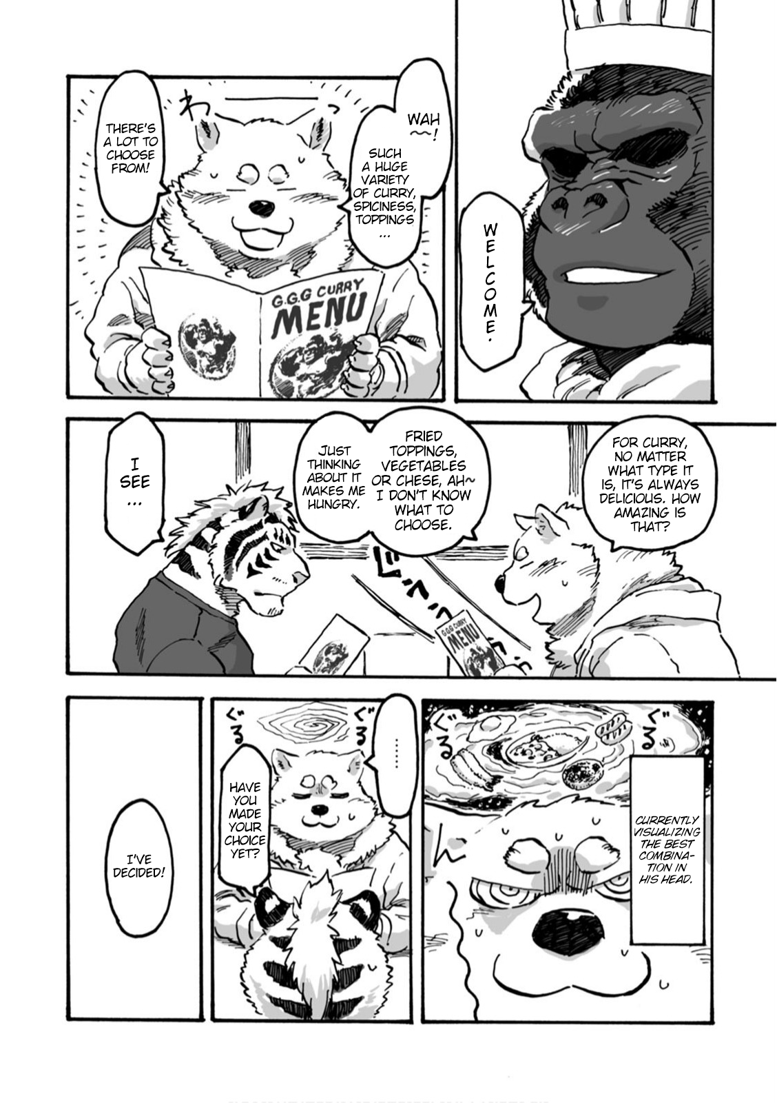 Ramen Wolf and Curry Tiger Today Will Be Curry 第7页