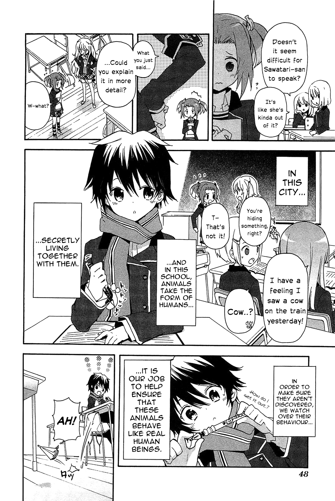 Bokura wa Minna Ikiteiru! Miko and the Noisy Classroom 第5页