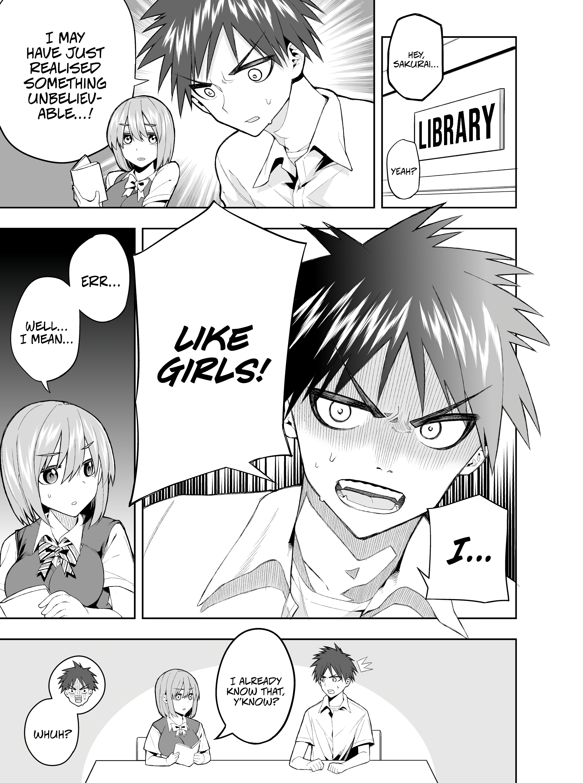 The Dumb Senpai and the Level-Headed Kouhai 第1页