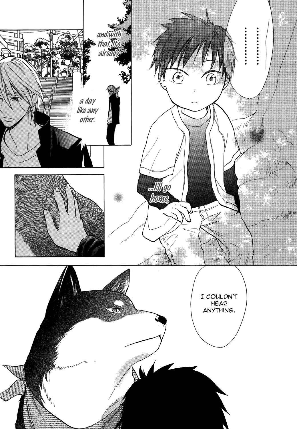 Hisohiso -silent voice- Vol. 1 Ch. 1 第28页