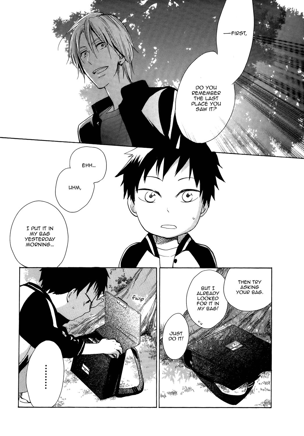 Hisohiso -silent voice- Vol. 1 Ch. 1 第38页