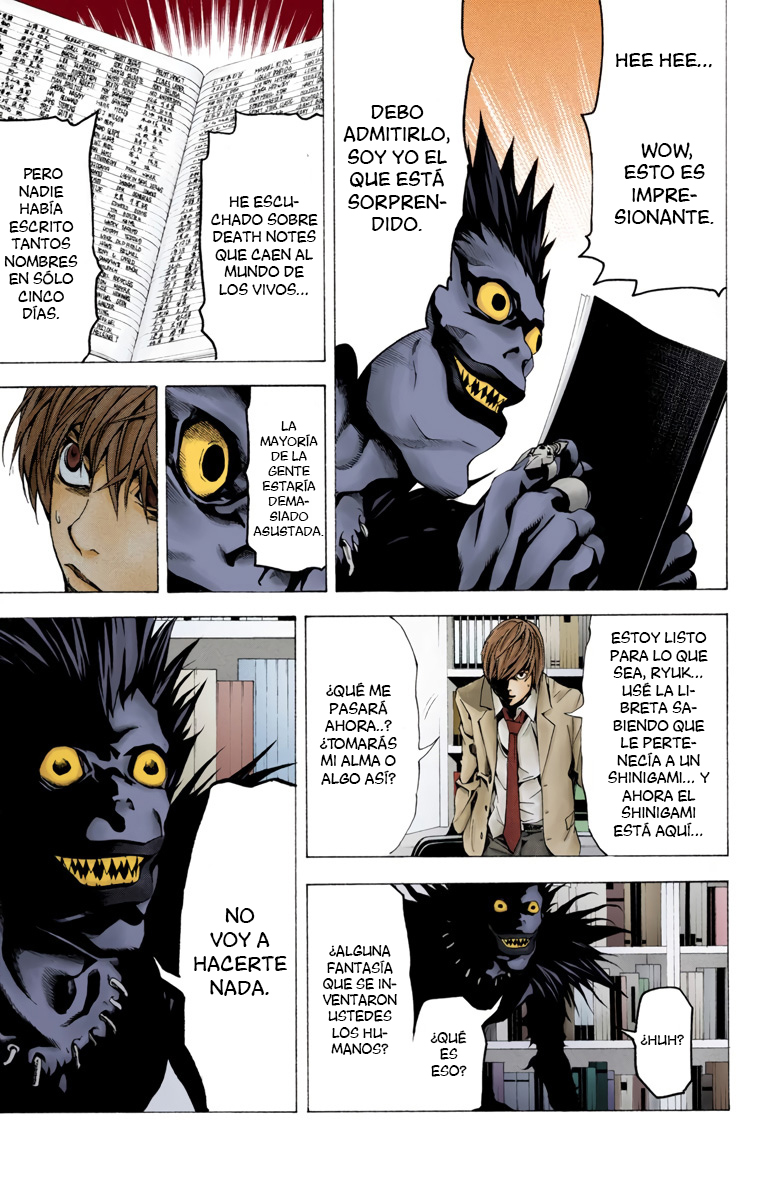 Death Note (Official Colored) Aburrimiento 第21页