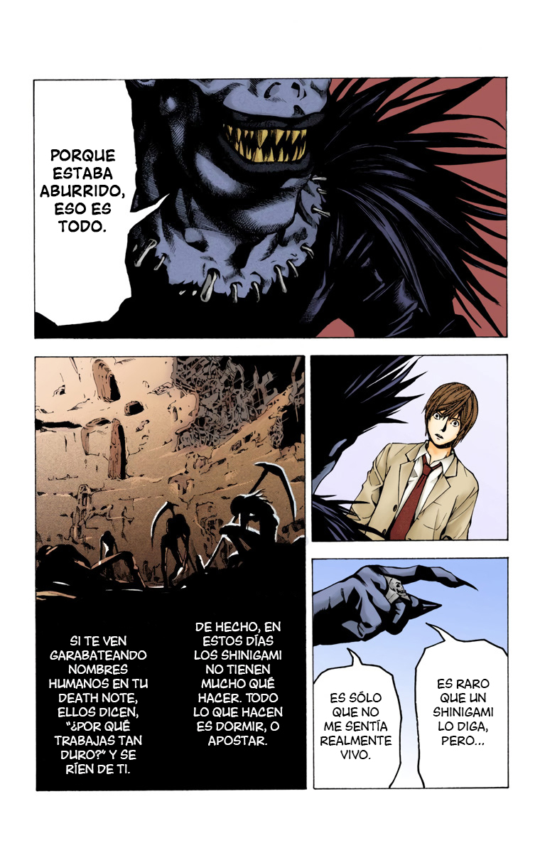 Death Note (Official Colored) Aburrimiento 第27页