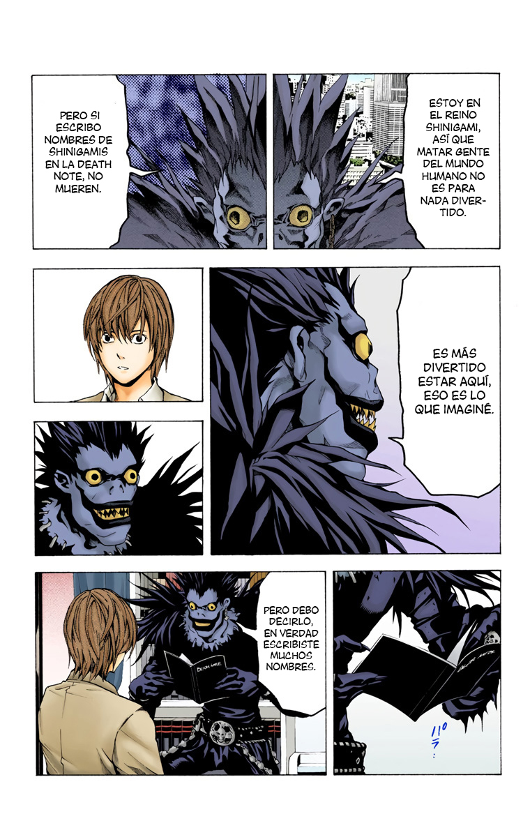 Death Note (Official Colored) Aburrimiento 第28页