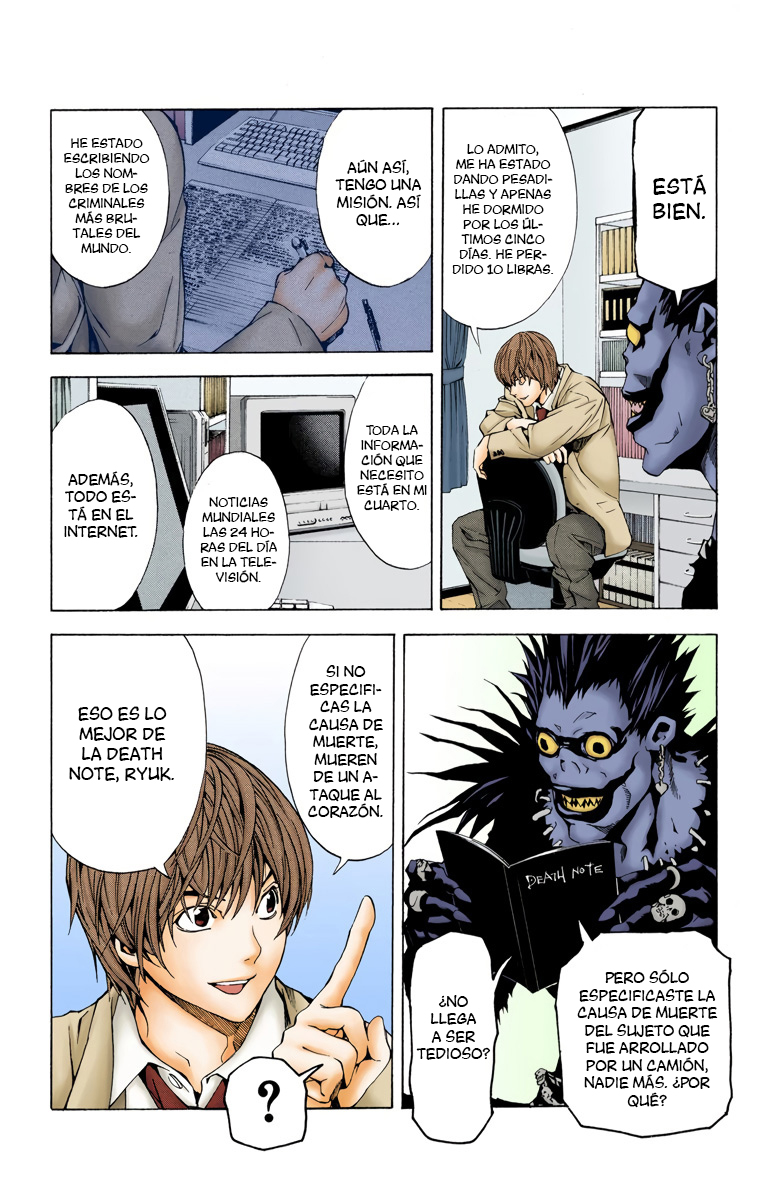 Death Note (Official Colored) Aburrimiento 第46页