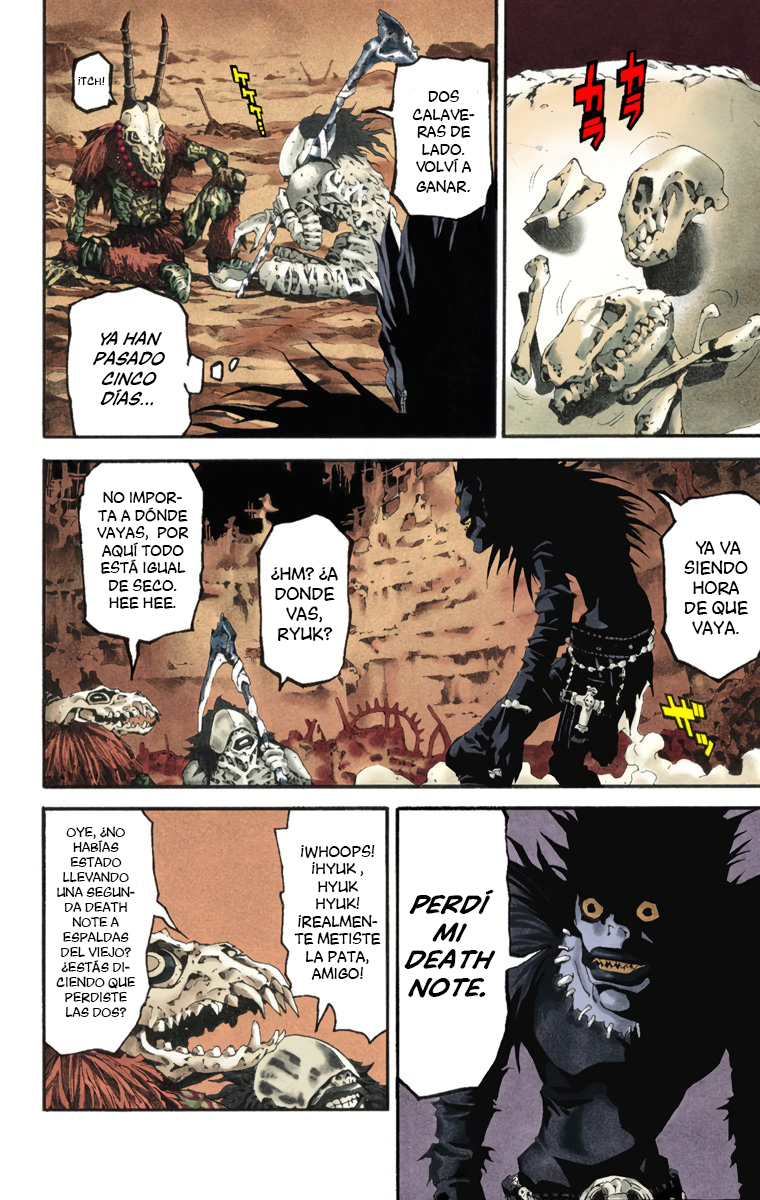 Death Note (Official Colored) Aburrimiento 第8页