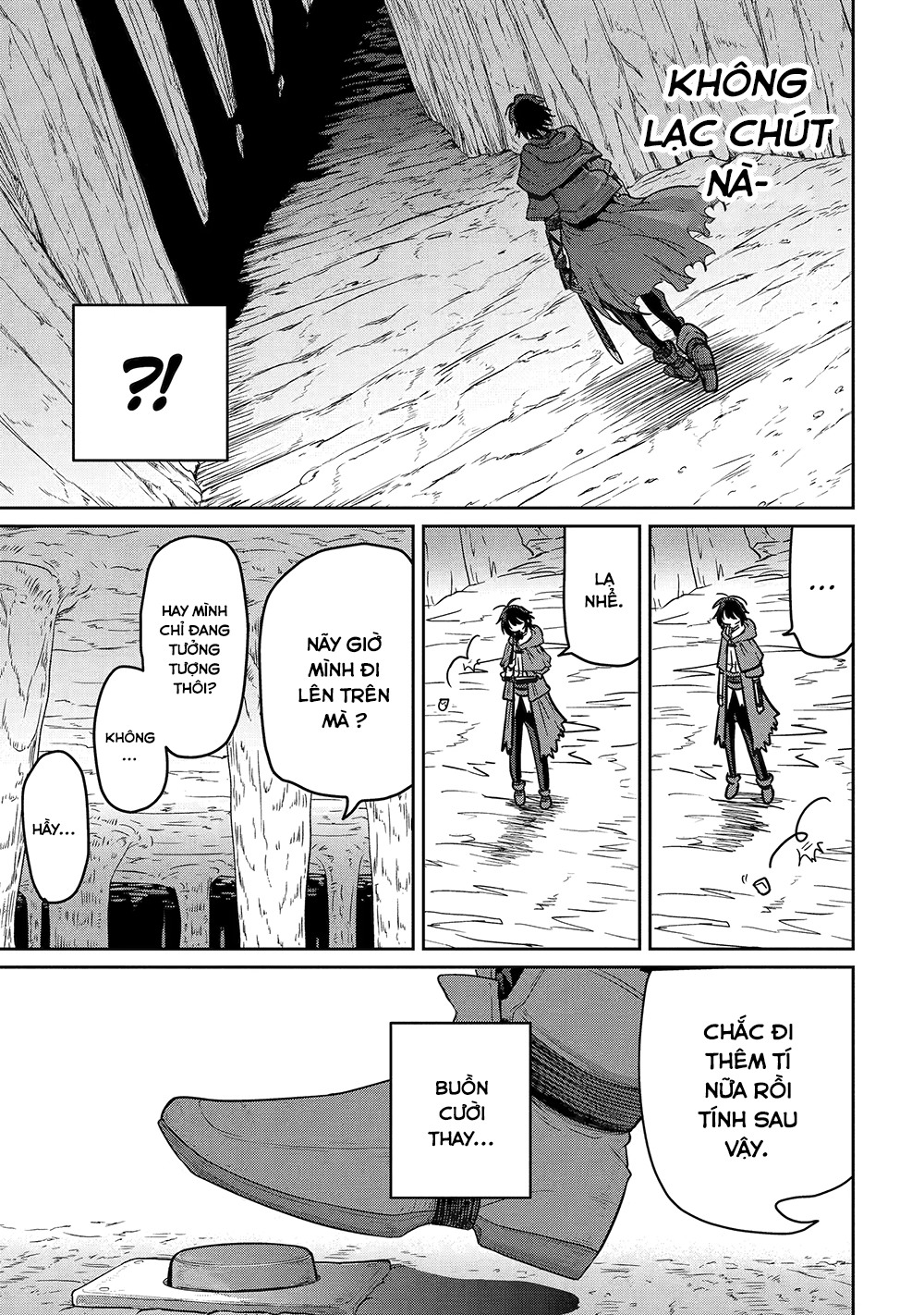 Saikou Nando Meikyuu de Party ni Okizari ni Sareta S-Rank Kenshi, Hontou ni Mayoimakutte Dare mo Shiranai Saishinbu e: Ore no Kan dato Tabun Kocchi ga Deguchi da to Omou Vol. 1 Ch. 4 第14页