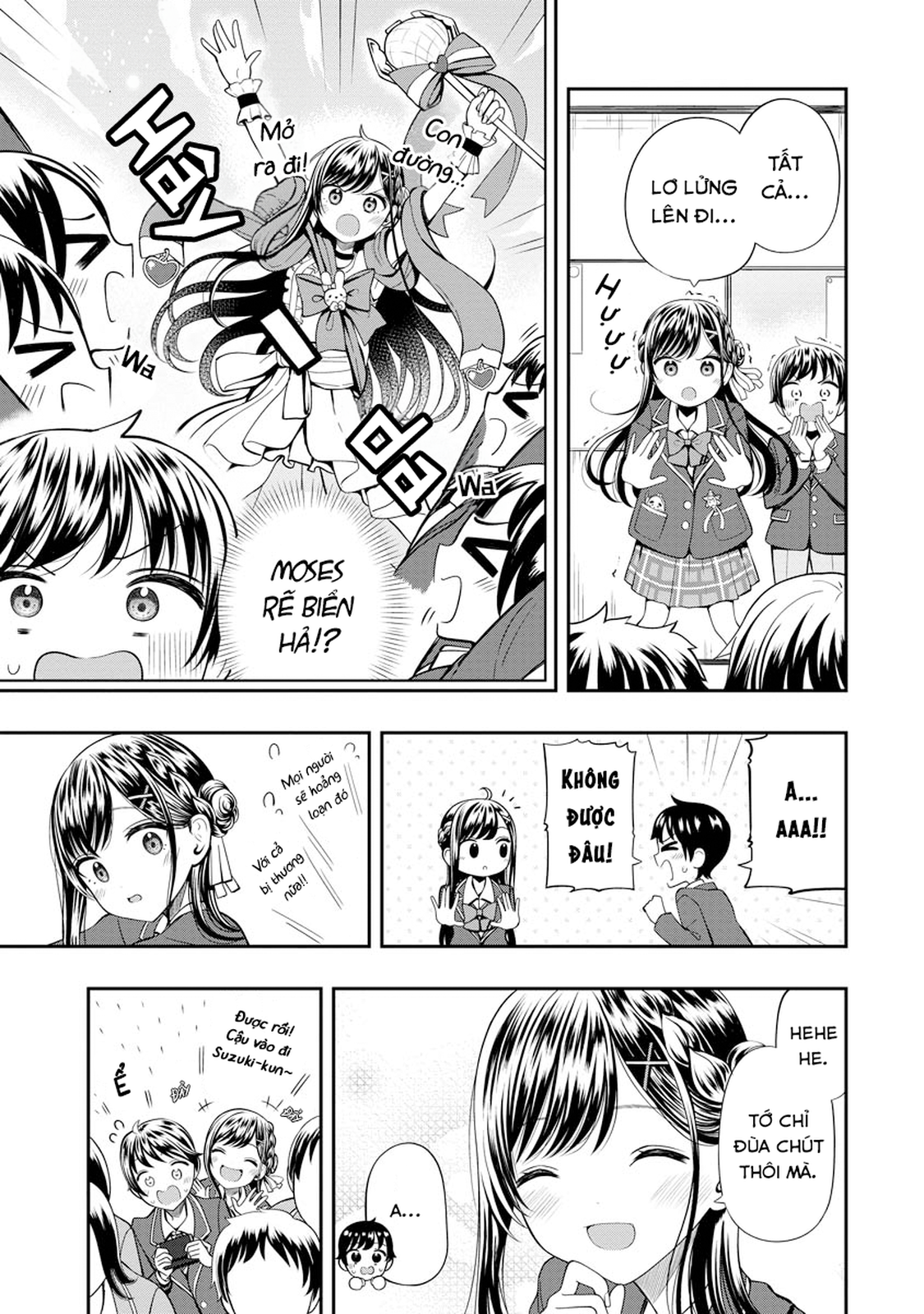 Sasaki-san wa Chotto dake Sugoi. Nhìn thấy tương lai 第6页
