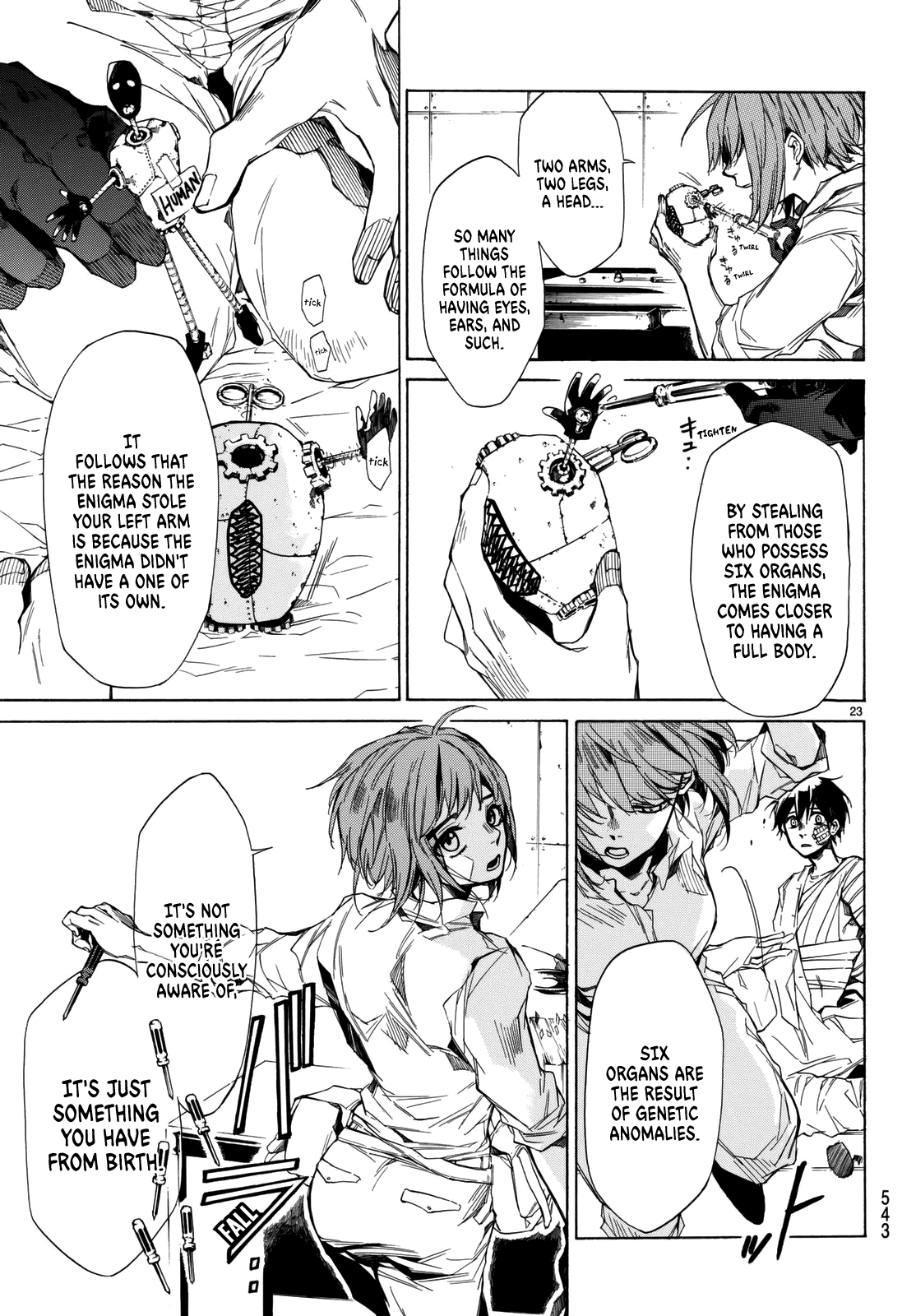 The SIX ~ Sekiwan no Dakkansha~ Act 3 - Amid the depression, a light of hope 第25页