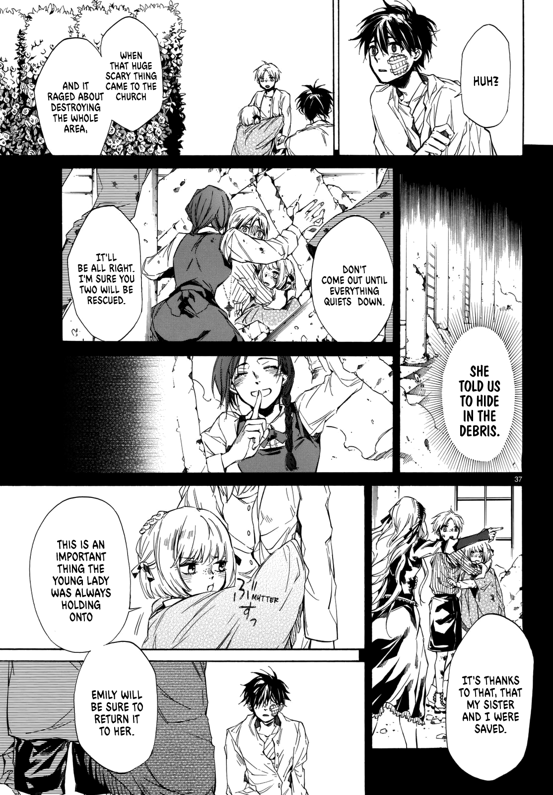 The SIX ~ Sekiwan no Dakkansha~ Act 3 - Amid the depression, a light of hope 第38页