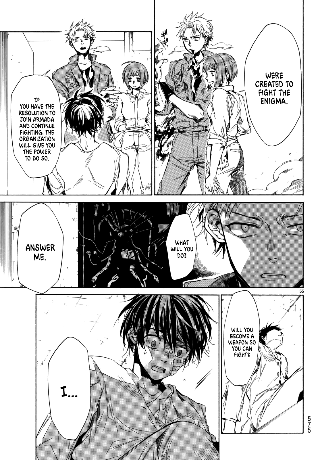 The SIX ~ Sekiwan no Dakkansha~ Act 3 - Amid the depression, a light of hope 第56页
