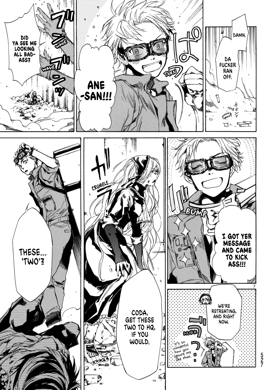 The SIX ~ Sekiwan no Dakkansha~ Act 3 - Amid the depression, a light of hope 第9页