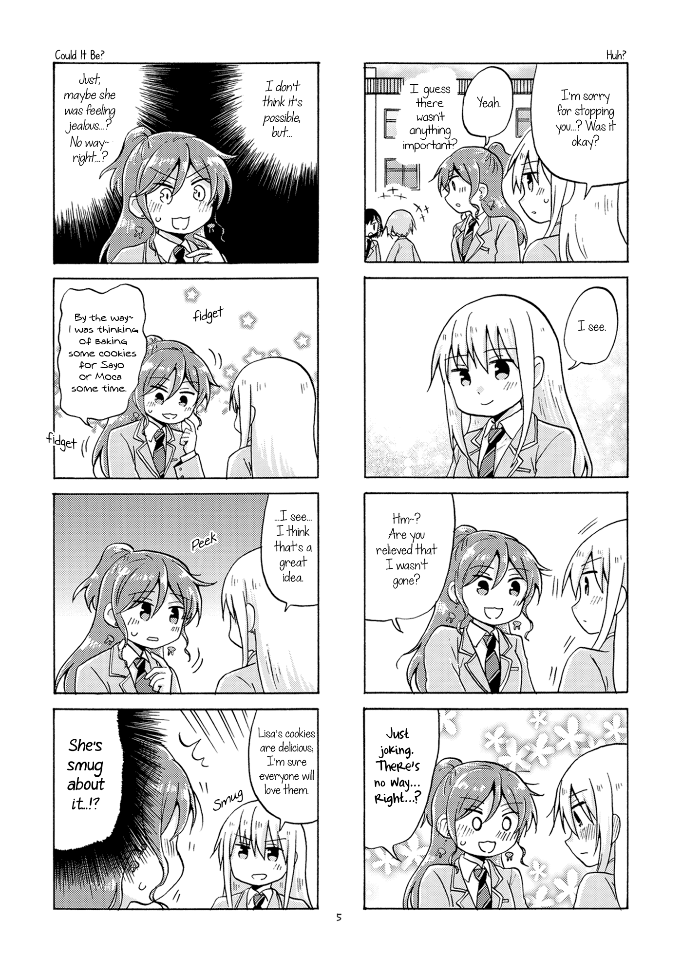 BanG Dream! - LOVE ADVENT (doujinshi) 第4页