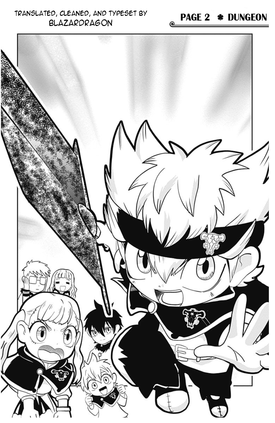 Black Clover SD - Asta's Road to the Wizard King Dungeon 第1页