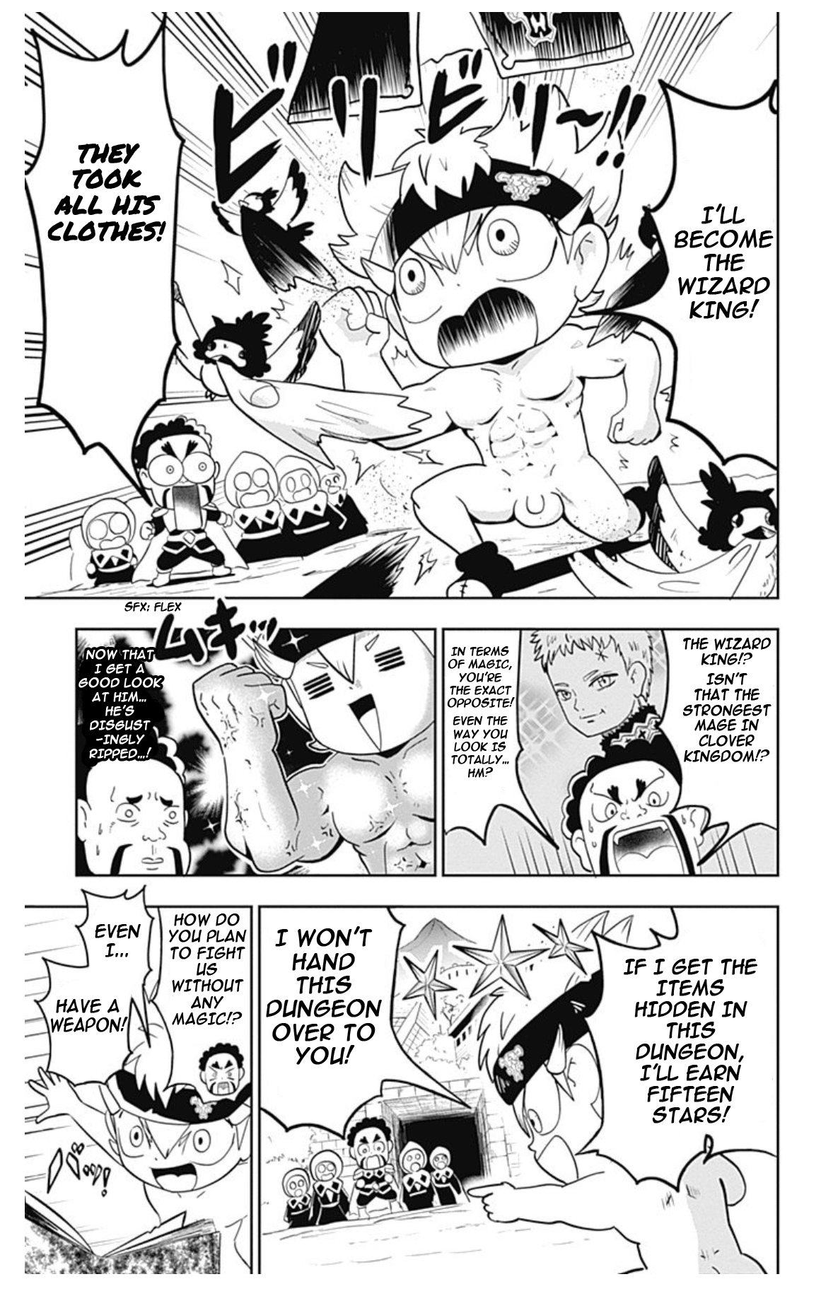 Black Clover SD - Asta's Road to the Wizard King Dungeon 第4页