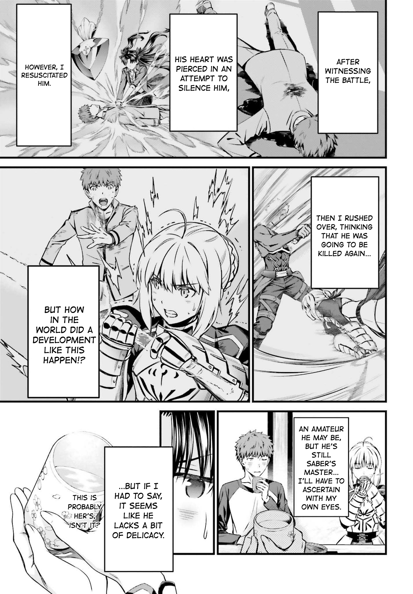 Fate/stay night [Unlimited Blade Works] Vol. 1 Ch. 3.1 第12页