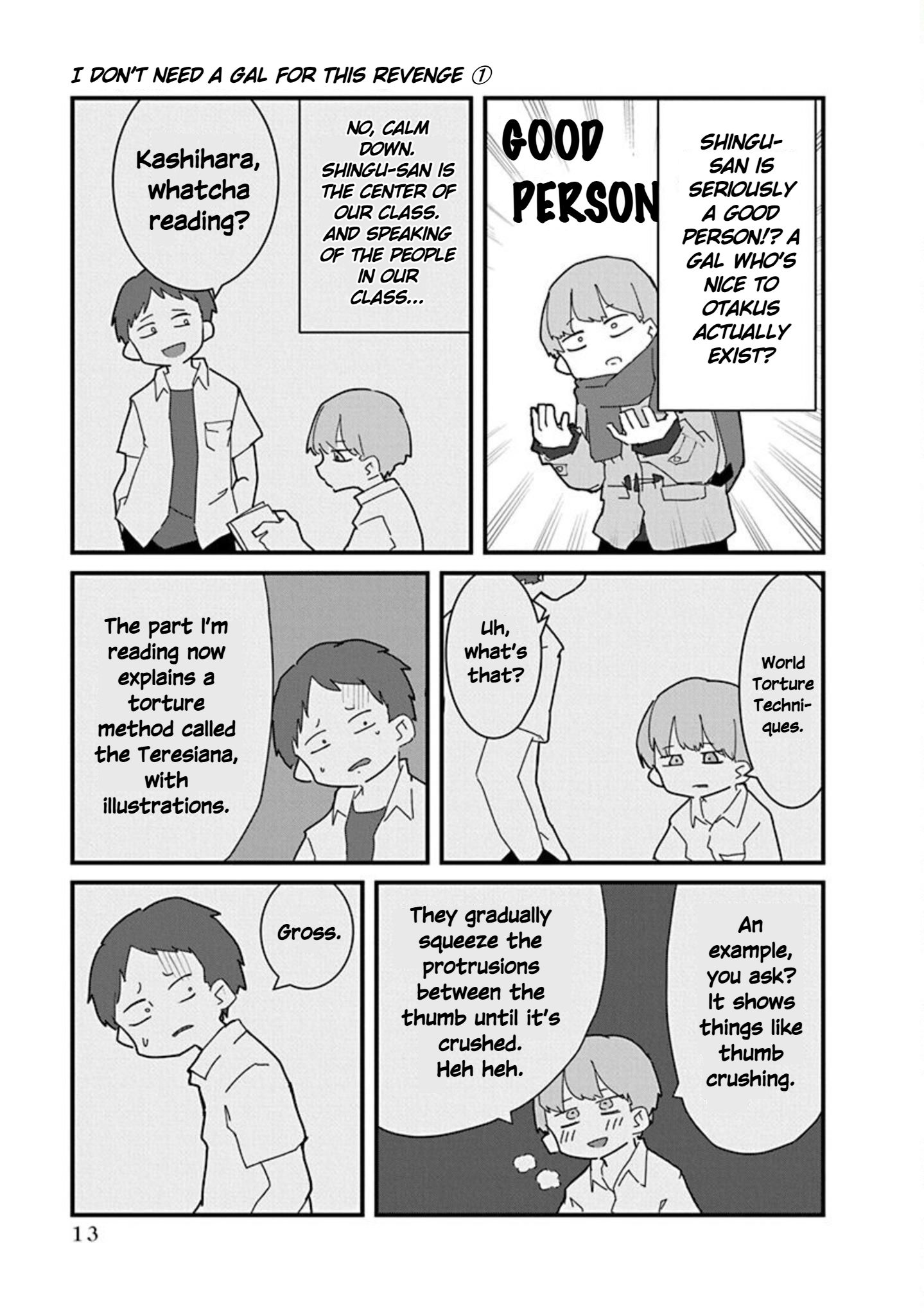 Kono Fukushuu ni Gyaru wa Iranai Vol. 1 Ch. 1 第15页