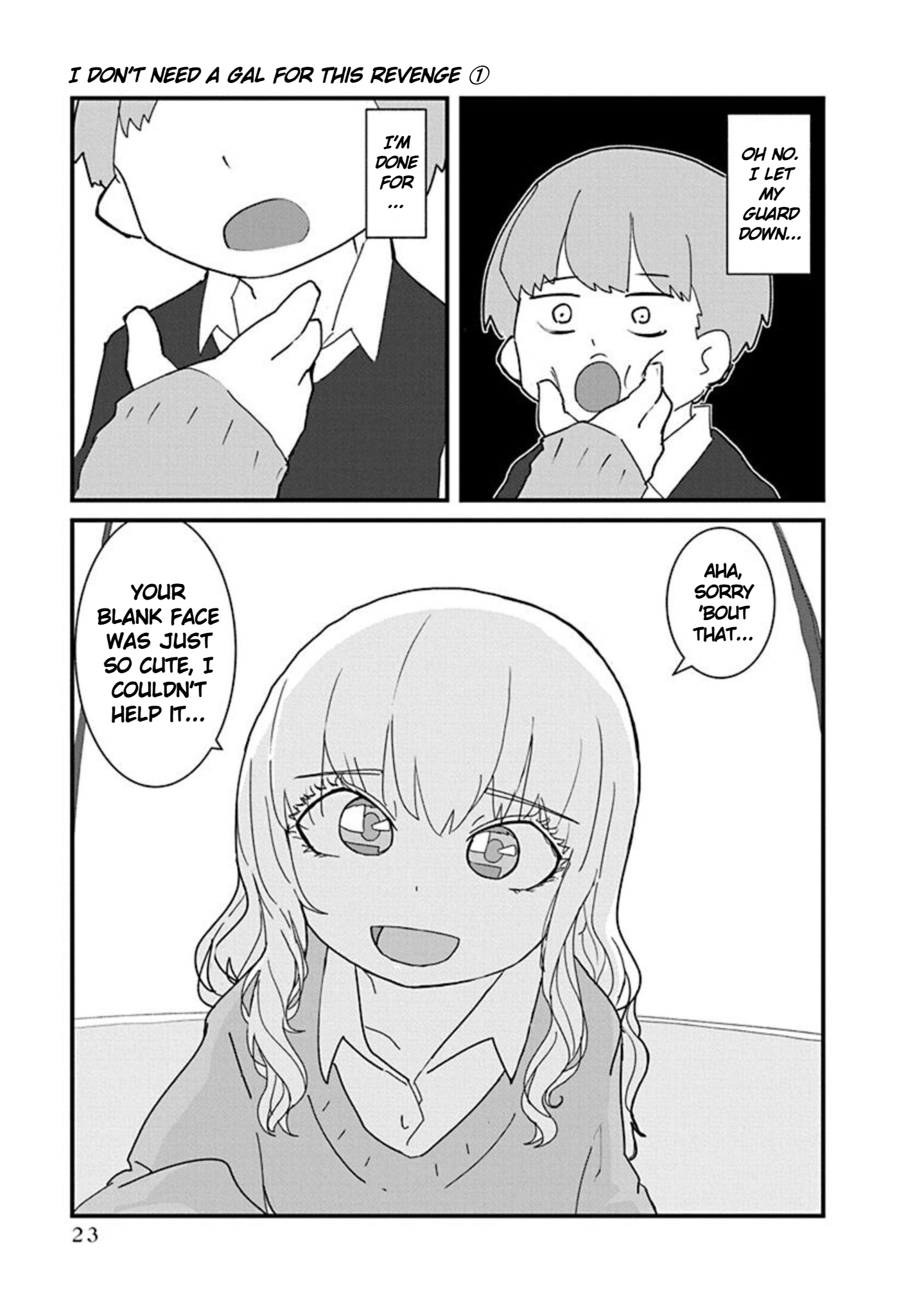 Kono Fukushuu ni Gyaru wa Iranai Vol. 1 Ch. 1 第25页
