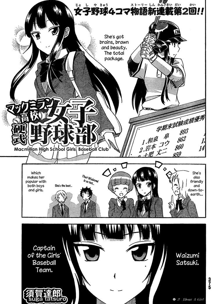 Macmillan Koukou Joshi Koushiki Yakyuubu Meet The Ace 第9页