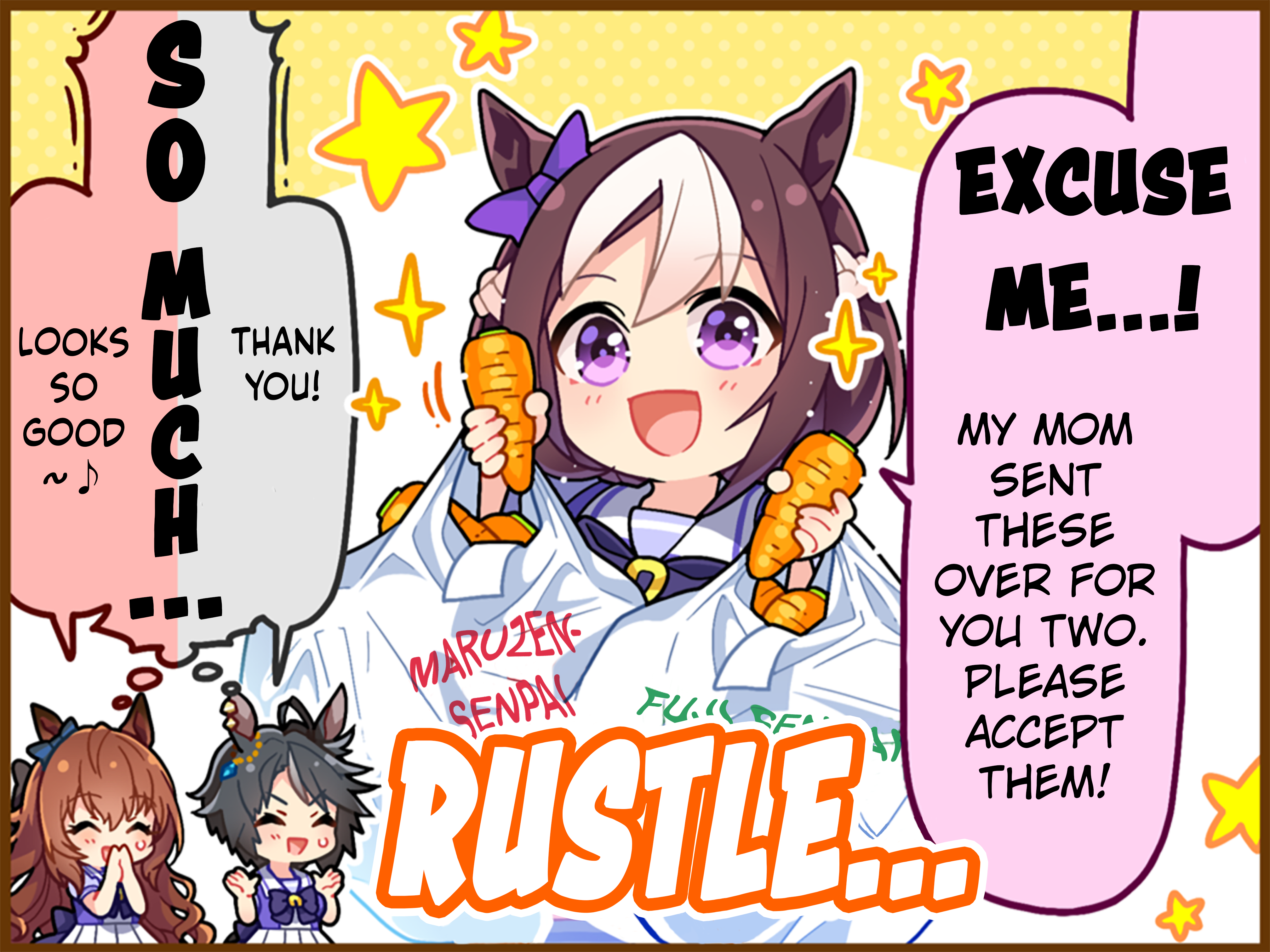 Uma Musume Pretty Derby 1-panel Comic Strip 第3页