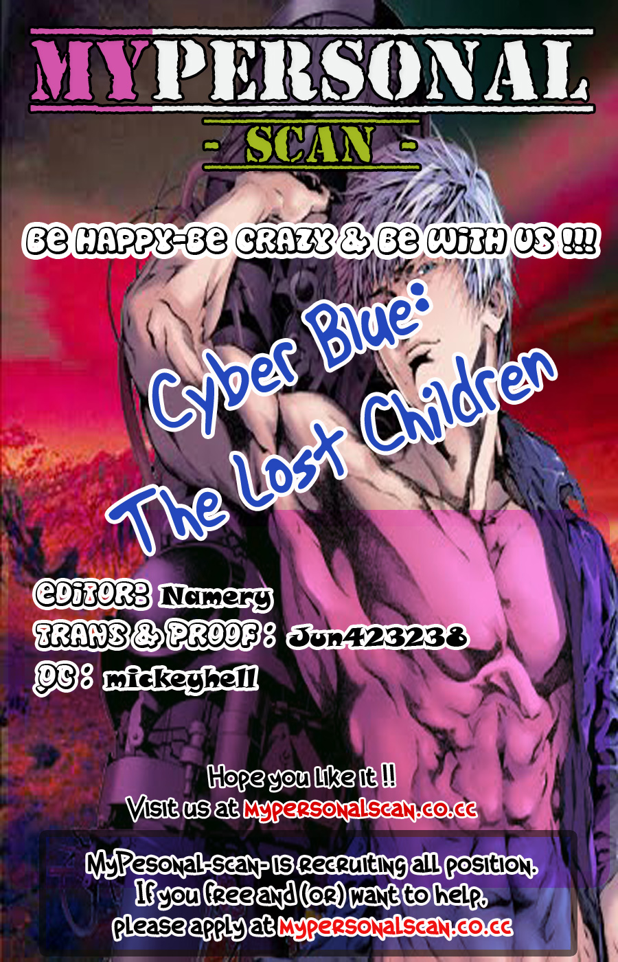 Cyber Blue - Lost Number Children The Birth of Cyber Blue 第70页