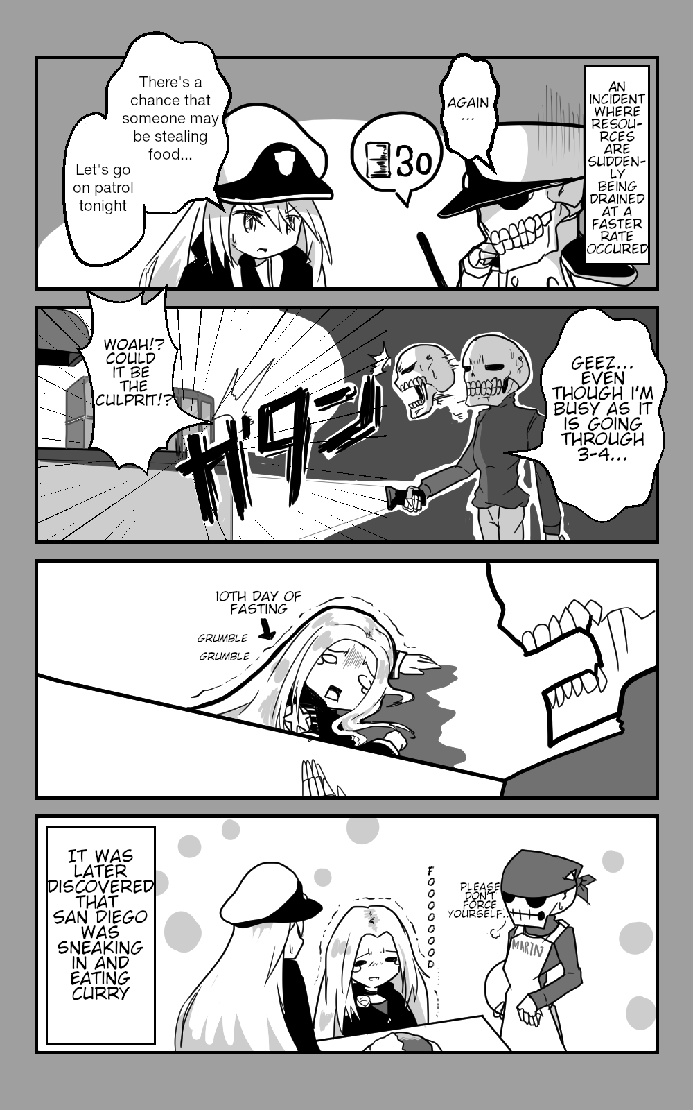 Azur Lane - Skeleton Commander And Enterprise (Doujinshi) 第5页