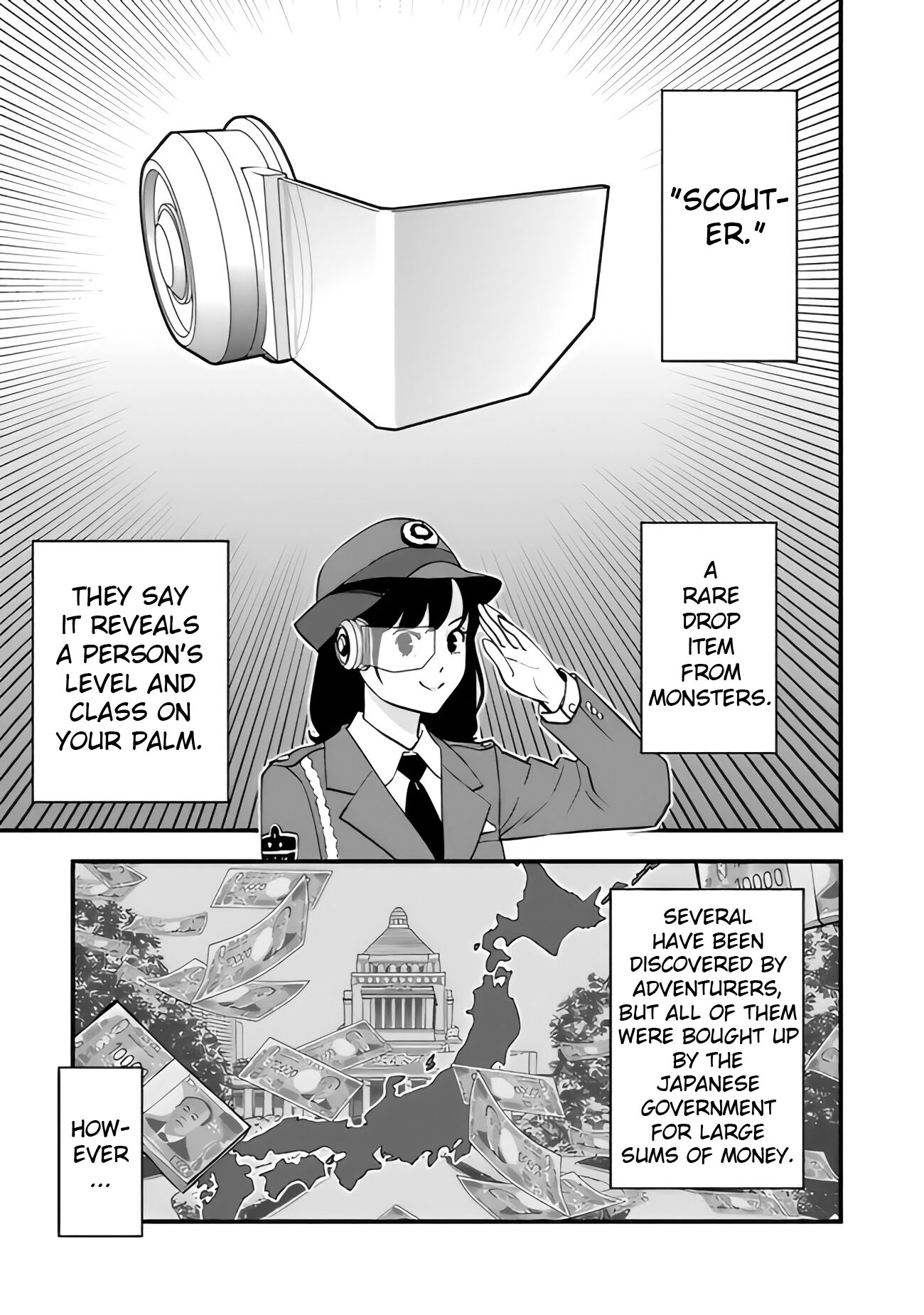 Isekai-gaeri no Yuusha wa, Dungeon ga Shutsugen Shita Genjitsu Sekai de, Influencer ni Natte Kane o Kasegimasu! Vol. 1 Ch. 3 第3页