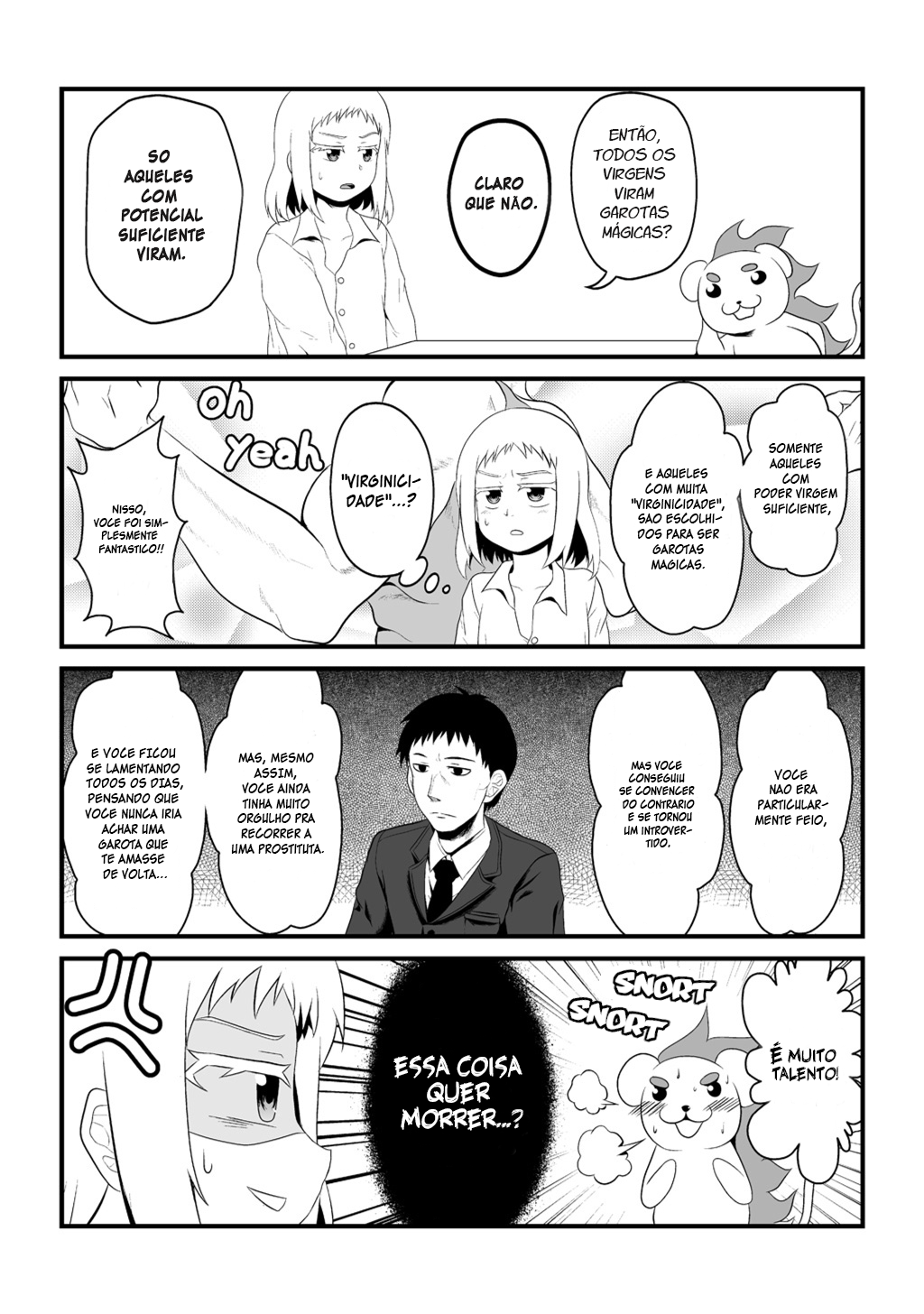 30-sai made Doutei de Itara Mahou Shoujo ni Narimashita Garota Mágica (Homem virgem) 第5页