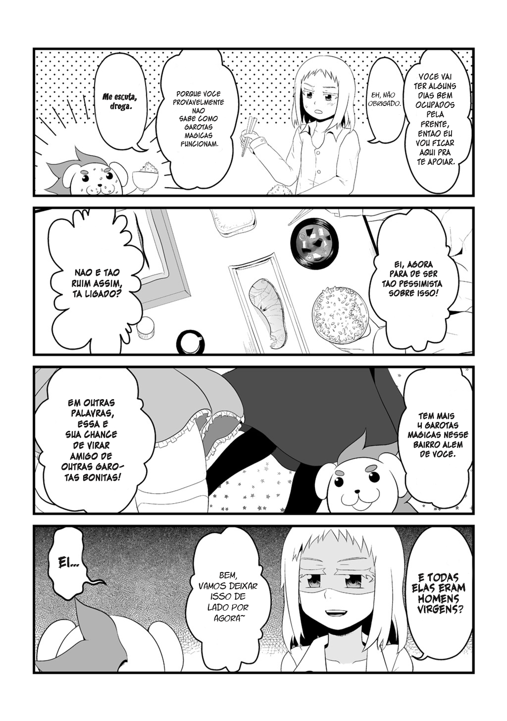 30-sai made Doutei de Itara Mahou Shoujo ni Narimashita Garota Mágica (Homem virgem) 第8页