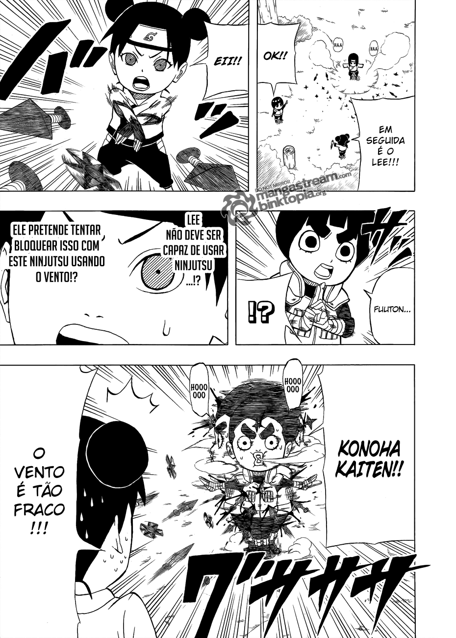 Rock Lee no Seishun Full-Power Ninden O Ninja Rock Lee 第7页