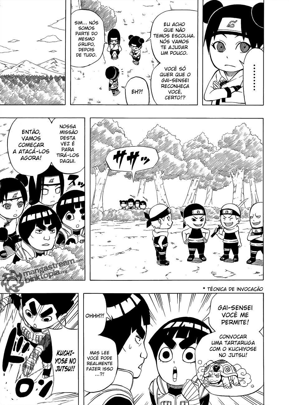 Rock Lee no Seishun Full-Power Ninden O Ninja Rock Lee 第9页