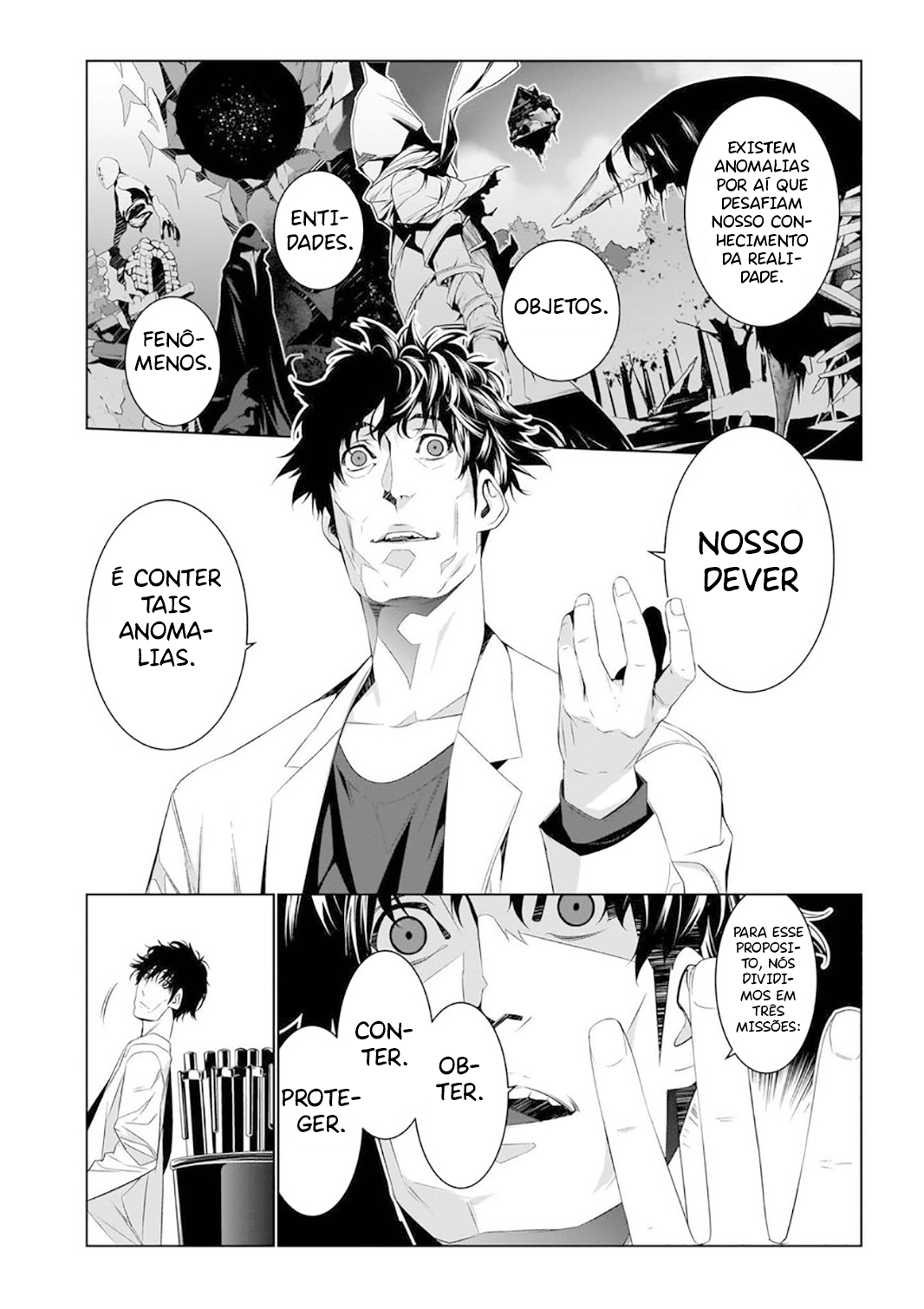 SCP Comic Anthology - KAI Prólogo 第7页
