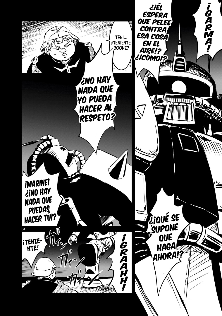 Mobile Suit Gundam: The battle tales of Flanagan Boone El Demonio Blanco 第33页
