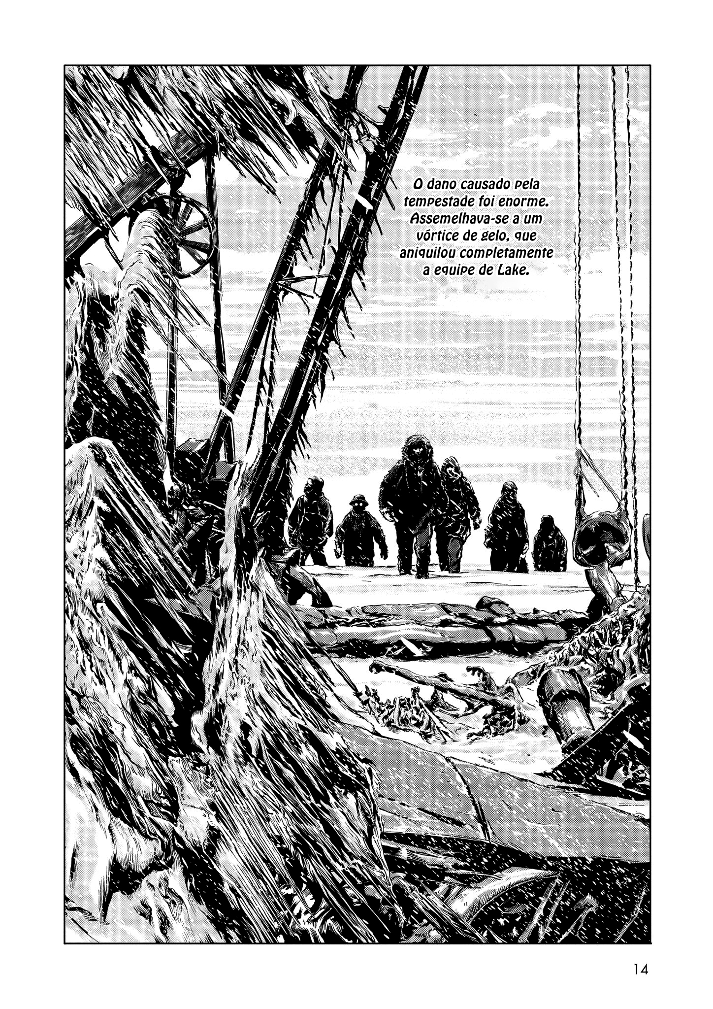 H.P. Lovecraft's At the Mountains of Madness Prólogo - Após a tempestade 第14页