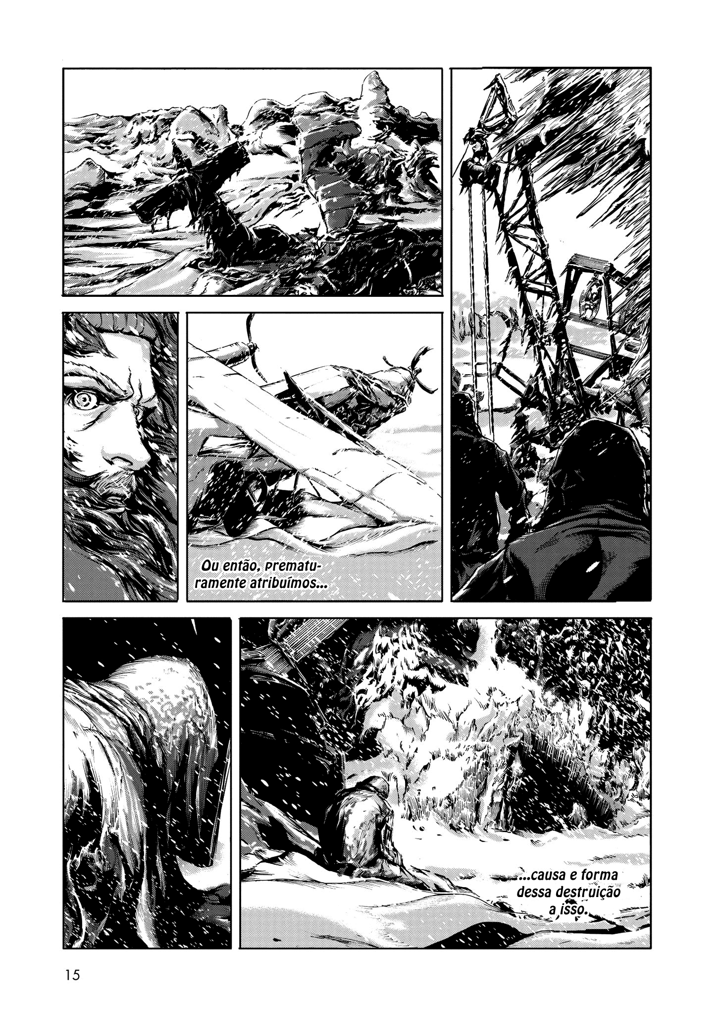 H.P. Lovecraft's At the Mountains of Madness Prólogo - Após a tempestade 第15页