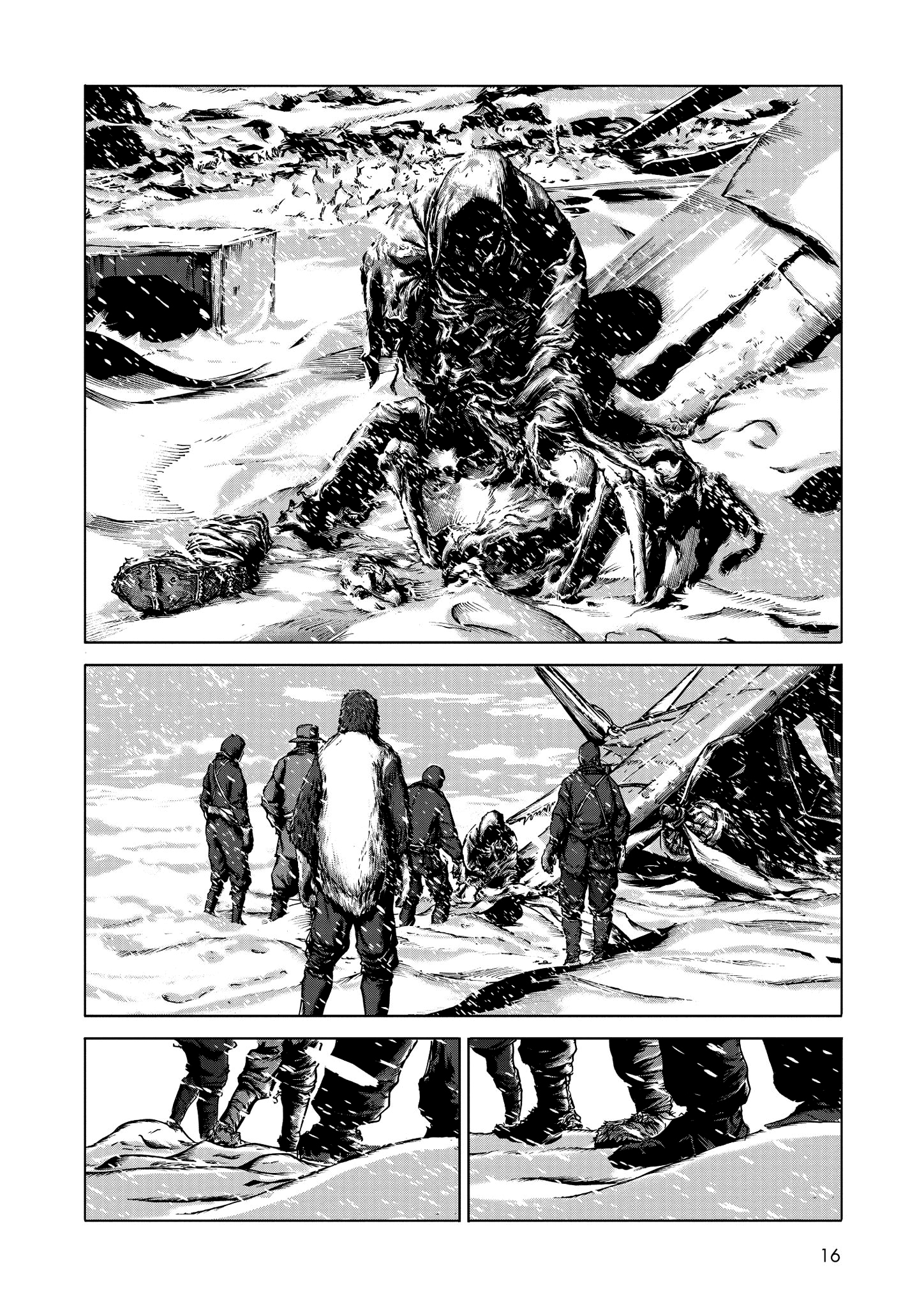 H.P. Lovecraft's At the Mountains of Madness Prólogo - Após a tempestade 第16页