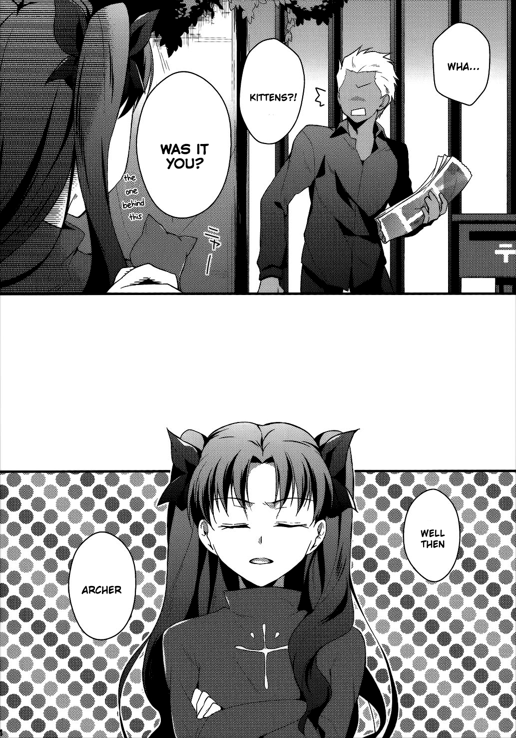 Fate/stay night -  Nekoneko Borderline (Doujinshi) 第4页