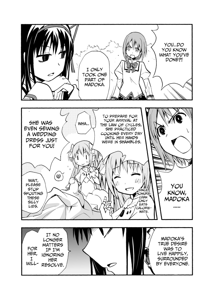 Mahou Shoujo Madoka★Magica - Hangyaku no Monogatari wo MadoHomu-teki ni Kamikudaite Kangaeru to (Doujinshi) 第3页