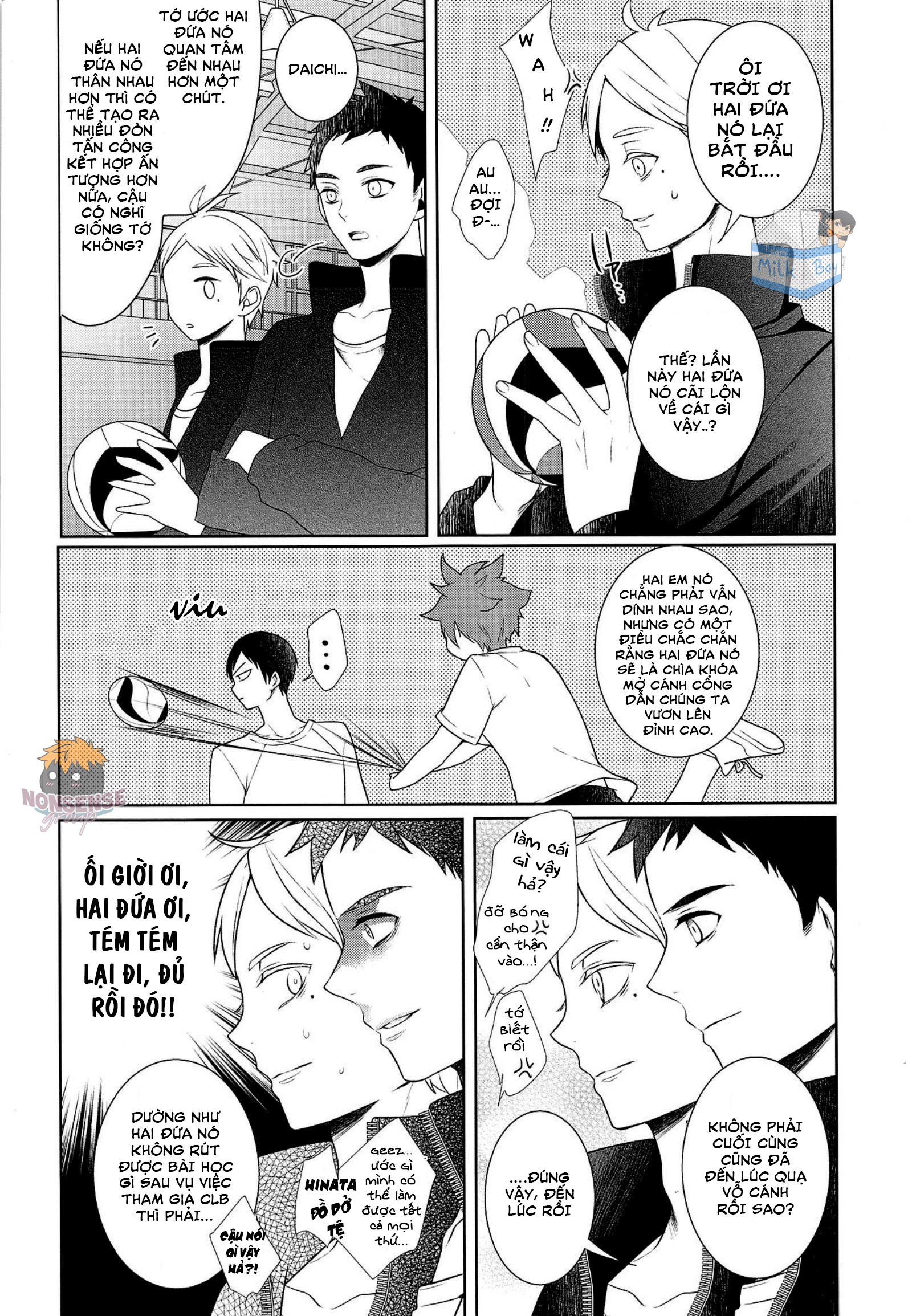 Haikyuu!! - Get Along! (Doujinshi) Oneshot 第6页