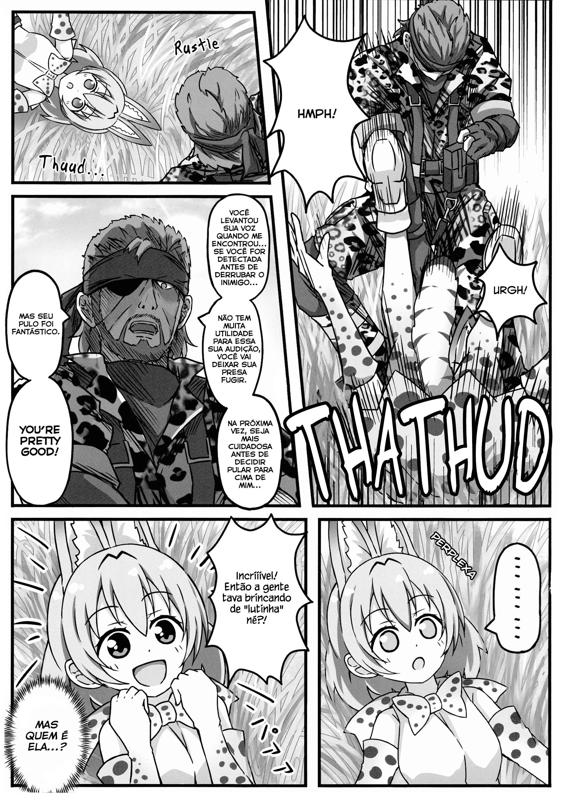 Kemono Friends - If a Snake Friend appeared in Japari Park Instead (Doujinshi) Na Savana 第6页