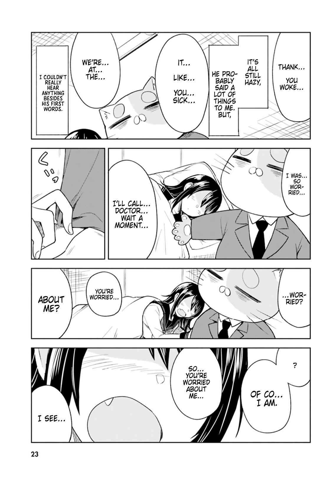 Hitorigurashi, Netsu o Dasu. Koi o Shiru. A Small World and My Place 第23页