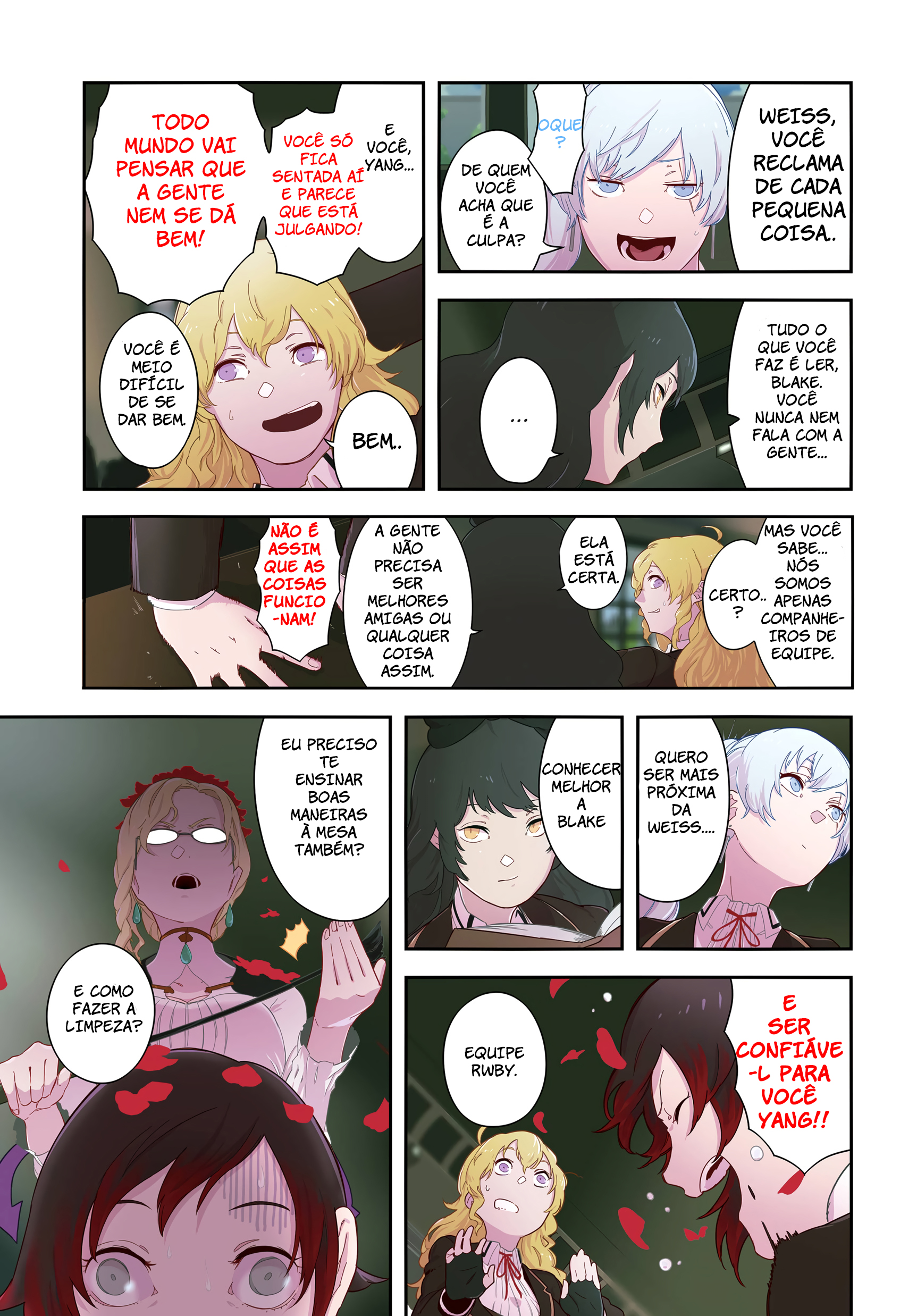 RWBY: Official Manga Anthology A Heroína 第7页