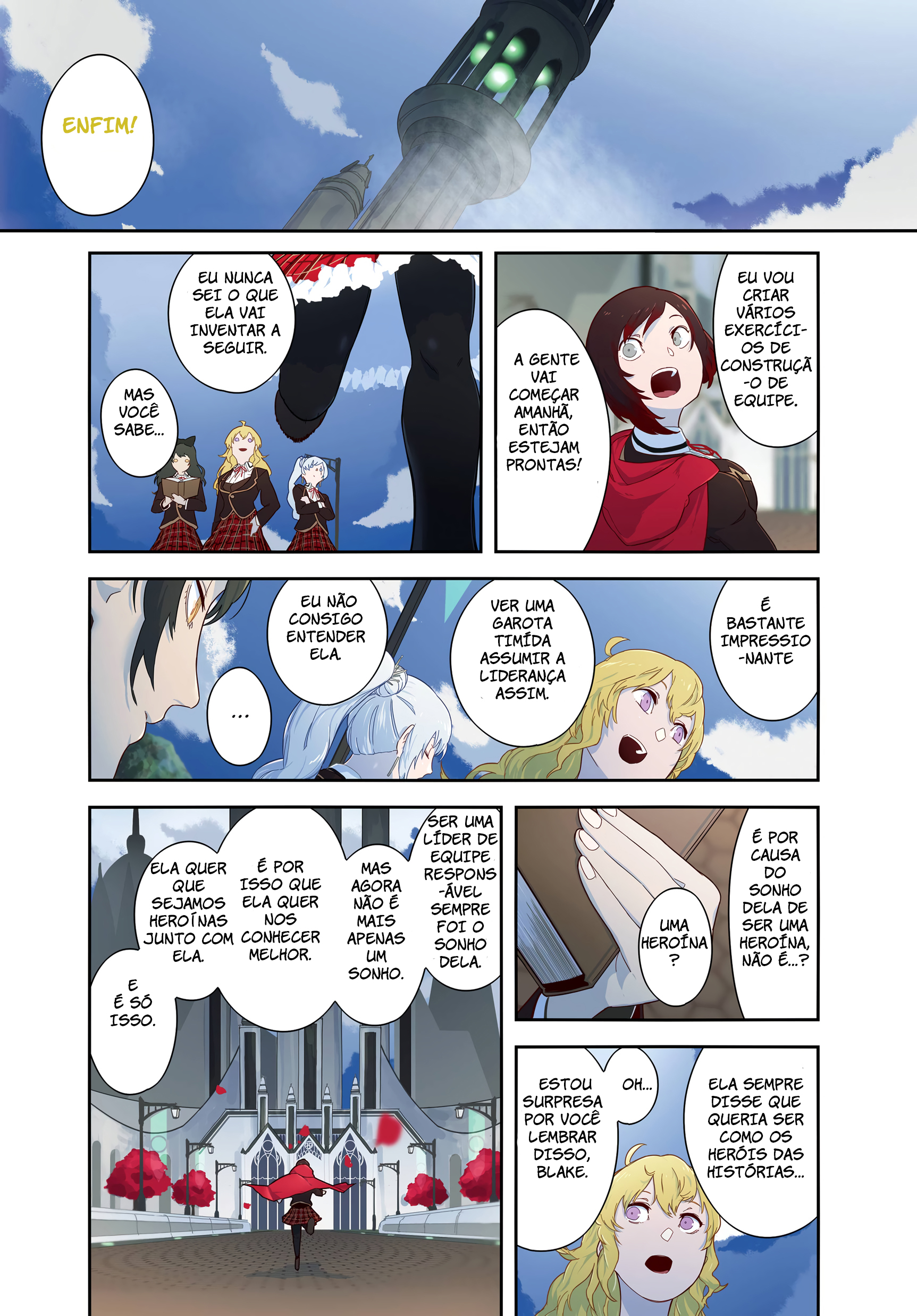RWBY: Official Manga Anthology A Heroína 第8页