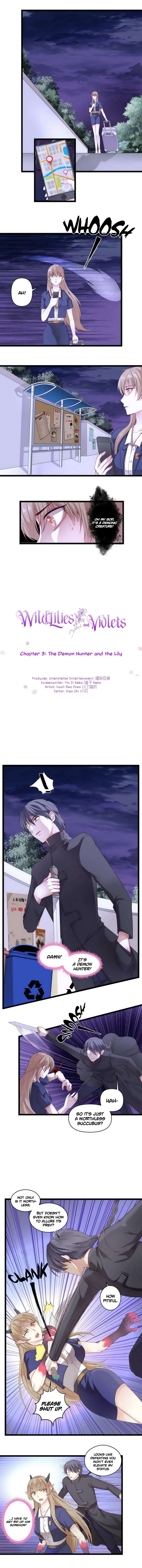 Wild Lilies and Violets The Demon Hunter and the Lily 第1页