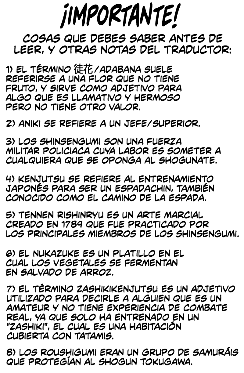 Chiruran: Shinsengumi Requiem Una flor que se desmorona 第3页