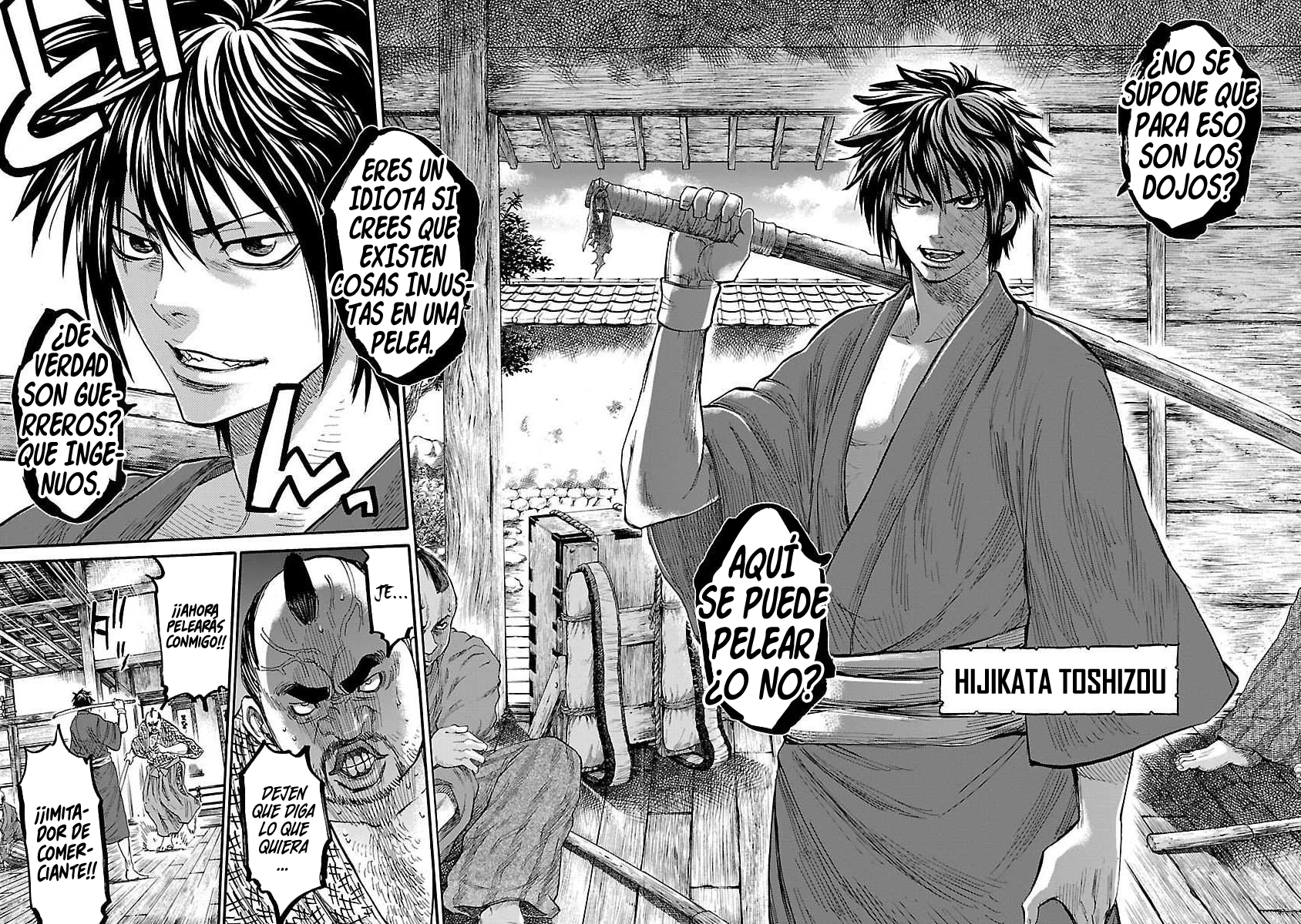 Chiruran: Shinsengumi Requiem Una flor que se desmorona 第29页